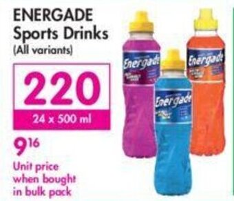 Makro Energade Sports Drink offer