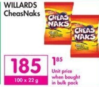 Makro Willards CheasNaks offer