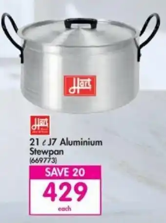 Makro 21 ℓ J7 Aluminium Stewpan offer
