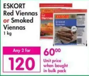 Makro Eskort Red Viennas or Smoked Viennas offer
