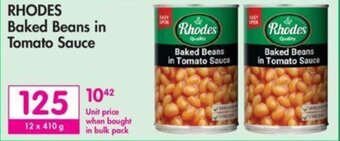 Makro Rhodes Baked Beans in Tomato Sauce offer
