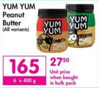 Makro Yum Yum Peanut Butter offer