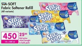 Makro Sta-Soft Fabric Softener Refill offer