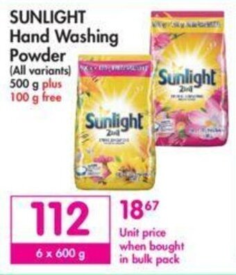 Makro Sunlight Hand Washing Powder offer