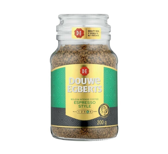 Douwe egberts instant coffee espresso style (1 x 200g) offer at Makro’s