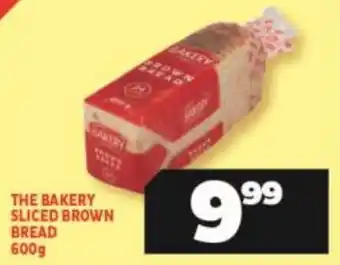 Usave The Bakery Sliced Brown Bread 600g offer