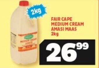 Usave Fair Cape Medium Cream Amasi Maas 2kg offer
