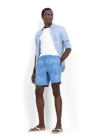 Woolworths Foliage slim fit longer length swim shorts offer