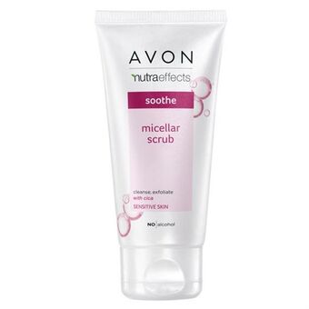 AVON Nutraeffects soothe micellar scrub 150ml offer