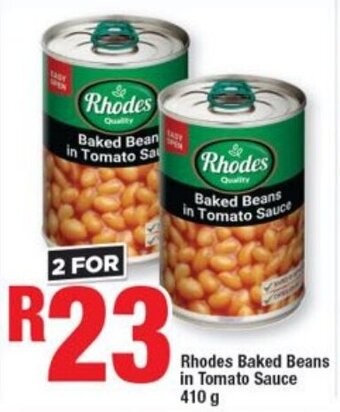 OK Foods Rhodes Baked Beans in Tomato Sauce 410g offer