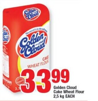 OK Foods Golden Cloud Cake Wheat Flour 2,5 kg each offer