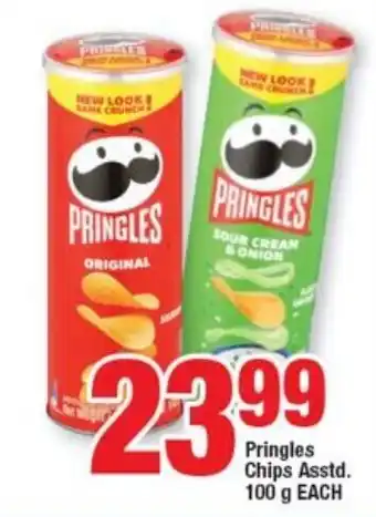 OK Foods Pringles Chips Asstd. 100g each offer