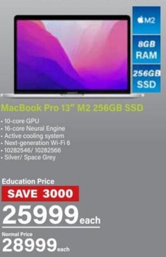 Incredible Connection MacBook Pro 13" M2 256GB SSD offer