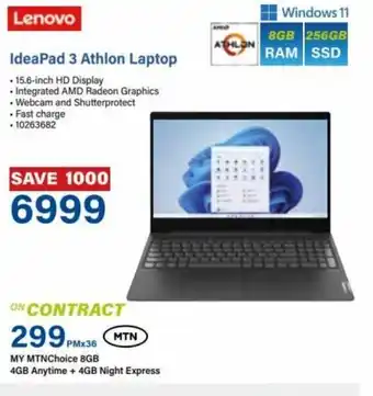 Incredible Connection Lenovo IdeaPad 3 Athlon Laptop offer