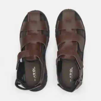 Zando Awol james strappy sandal brown offer