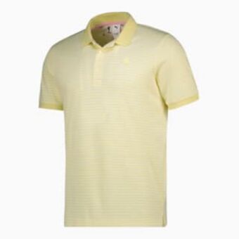 Puma Signature stripe men's golf polo shirt offer