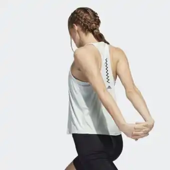 Run fast running graphic tank top