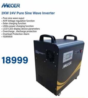 Incredible Connection Mecer 2KW 24V Pure Sine Wave Inverter offer
