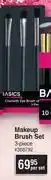 Dis-Chem Basics beauty 3 piece makeup brush set-per set offer