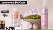 Dis-Chem Mineraline purify skin care products-each offer