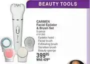 Dis-Chem Carmen facial epilator & brush set 5 piece offer