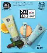Dis-Chem Pure beginnings organic teen products-each offer