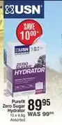 Dis-Chem Usn purefit zero sugar hydrator 10 x 4.6g assorted offer
