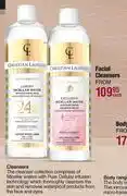 Dis-Chem Christian laurent facial cleansers-each offer