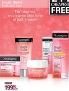 Dis-Chem Neutrogena bright boost even skin tone-each offer