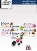 Dis-Chem Johnson's vita rich soaps the power of gentle-each offer