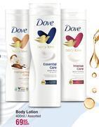Dis-Chem Dove body lotion assorted-400ml each offer