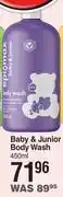 Dis-Chem Epi max baby & junior body wash-450ml offer
