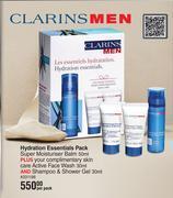 Dis-Chem Clarins men hydration essentials pack-per pack offer