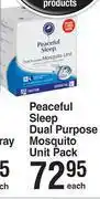 Dis-Chem Peaceful sleep dual purpose mosquito unit pack-each offer