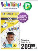 Dis-Chem Baby things nappies-100 per pack offer
