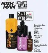 Dis-Chem Nish man correcting care pro hair conditioner-400ml each offer