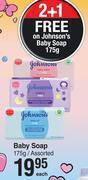 Dis-Chem Johnson's baby soap assorted-175g each offer