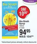 Dis-Chem Bio strath syrup-100ml offer