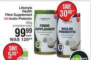 Dis-Chem Lifestyle health fibre supplement or inulin prebiotic-300g each offer