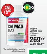 Dis-Chem Biogen calmag max-120 tablets offer