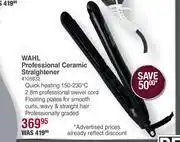 Dis-Chem Wahl professional ceramic straightener offer