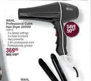 Dis-Chem Wahl professional cutek hair dryer 2000w offer