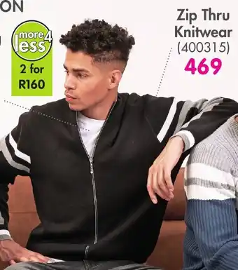 Makro Zip Thru Knitwear offer
