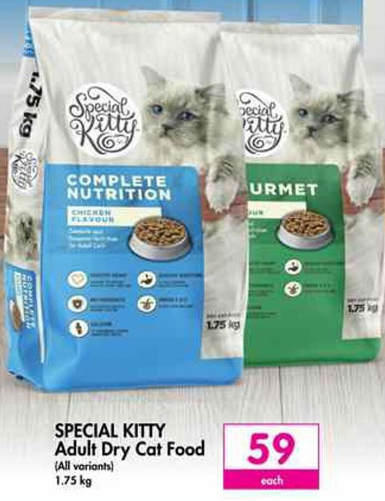 Special Kitty Adult Dry Cat Food offer at Makro
