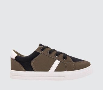 Rage Leather look sneaker offer
