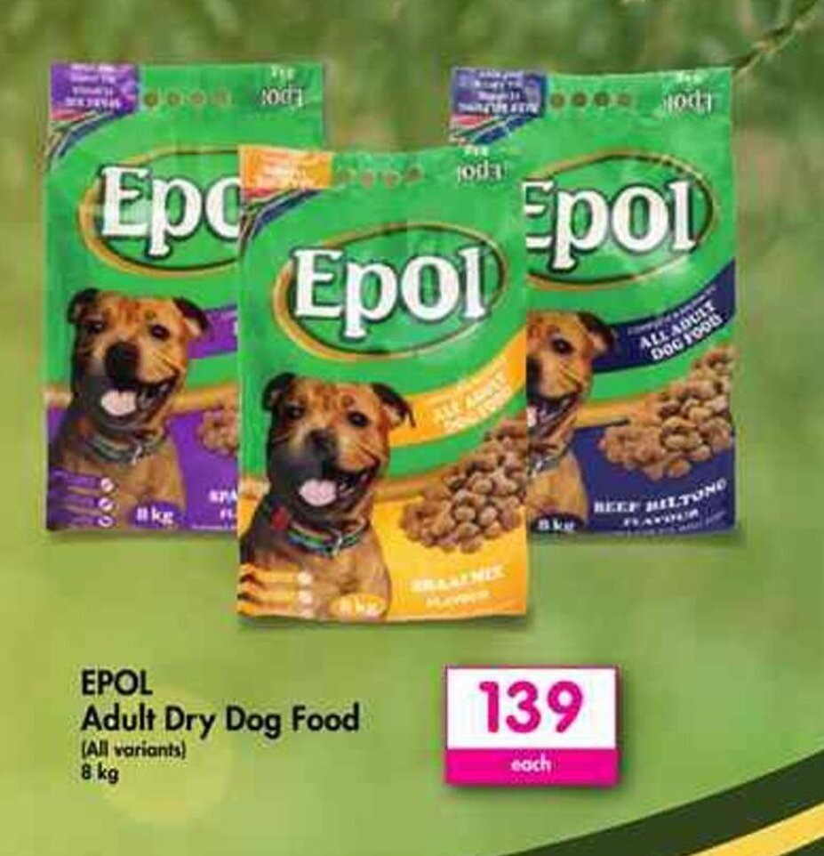 Epol Adult Dry Dog Food offer at Makro