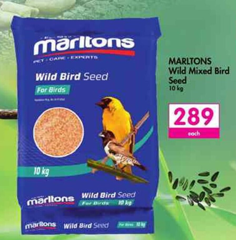 Marltons Wild Mixed Bird Seed offer at Makro