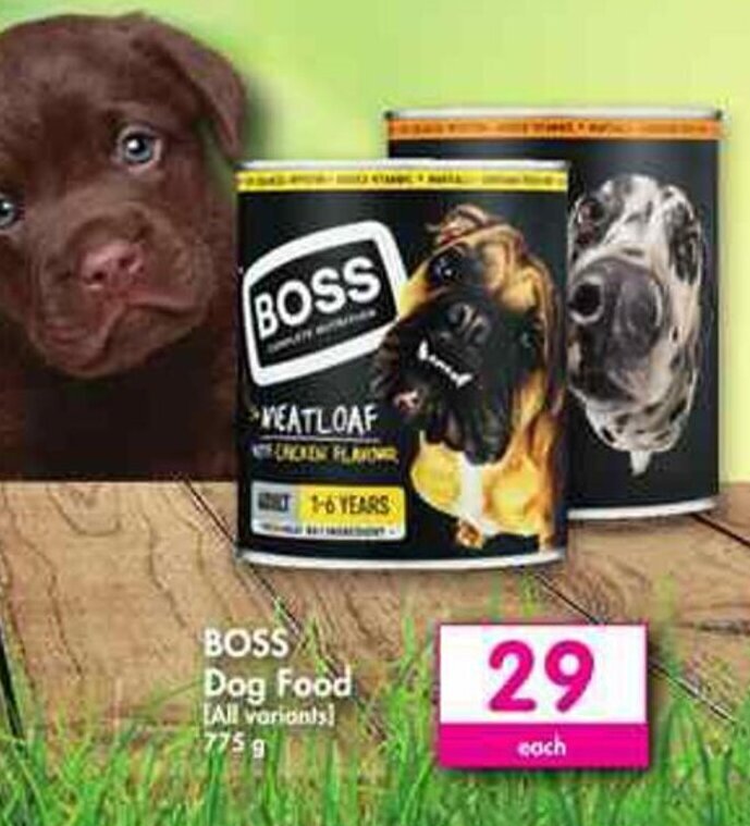 Boss Dog Food offer at Makro