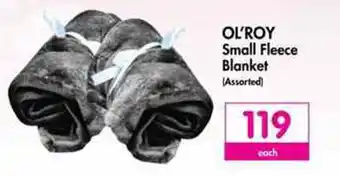 Makro Ol'Roy Small Fleece Blanket offer
