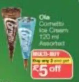 KwikSpar Cornetta Ice Cream 120ml offer